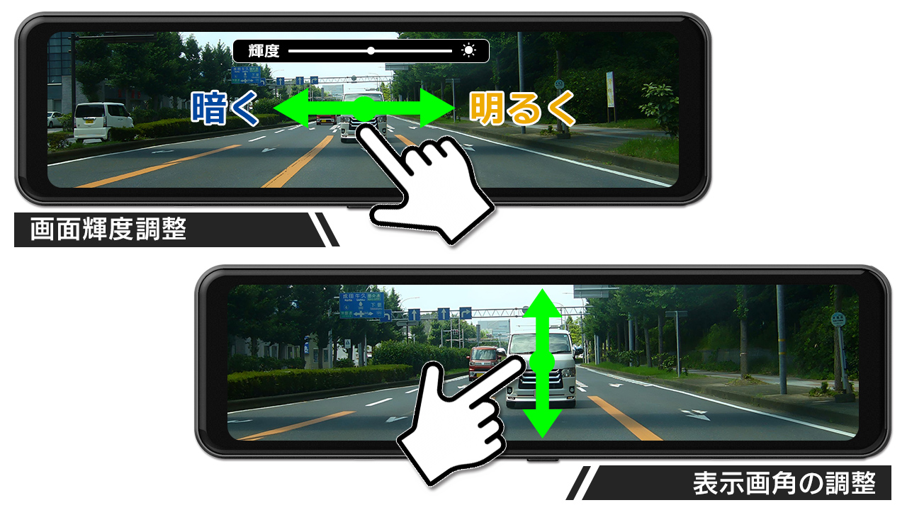 直感的に操作できる静電式タッチパネル