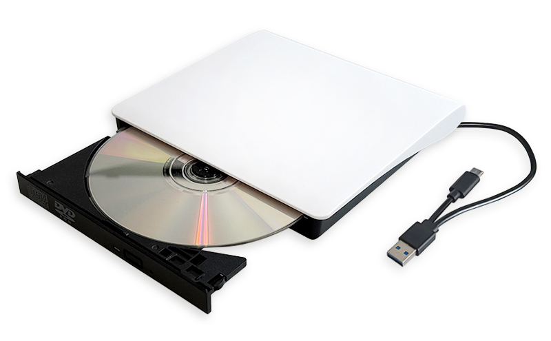 DV004 TOYOTAディスプレーオーディオPlus用DVDプレーヤー商品画像 USB Type-A+Type-C の二股ケーブル