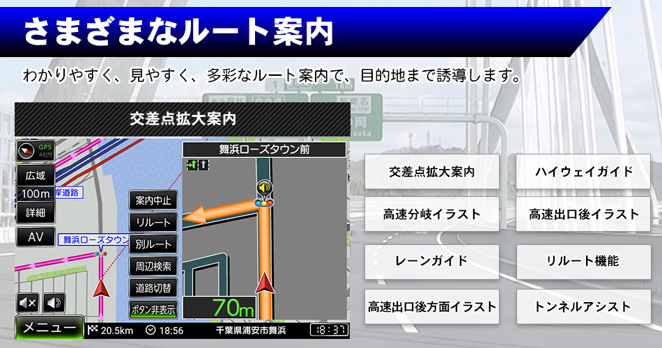 カーナビ　 DreamMaker　PN0903A/PN0903AT　2画面表示