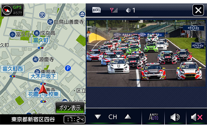ナビゲーション&テレビ