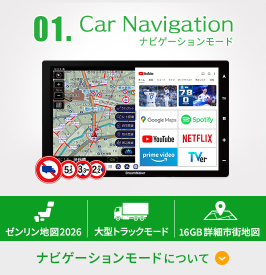 ナビゲーションモードについて詳しく見る