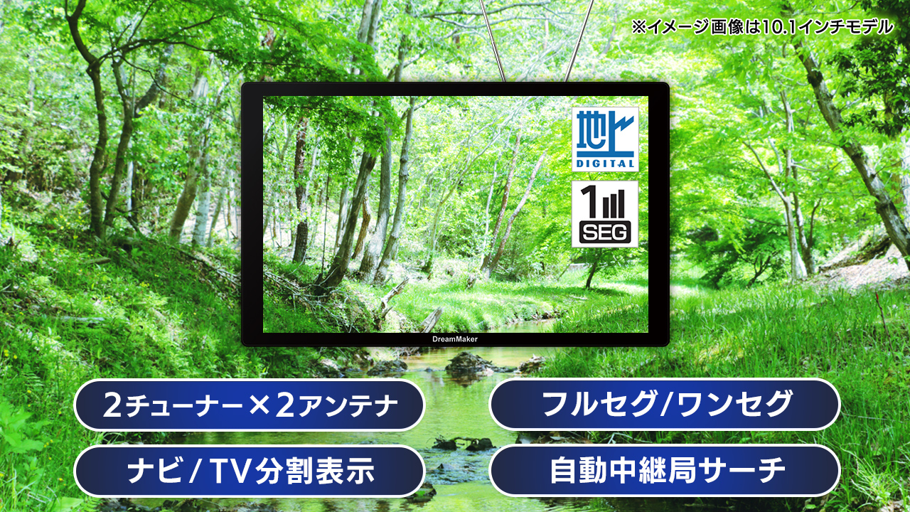 地デジ フルセグテレビ 外部入出力