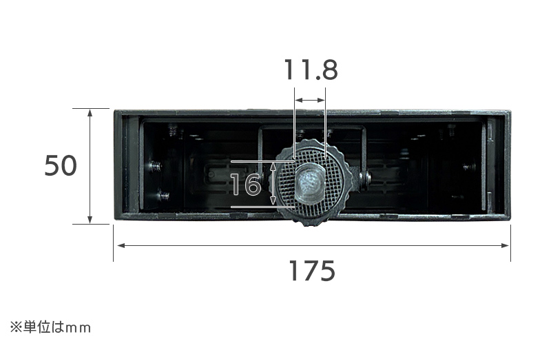 製品寸法 外形寸法176×146×50(mm)