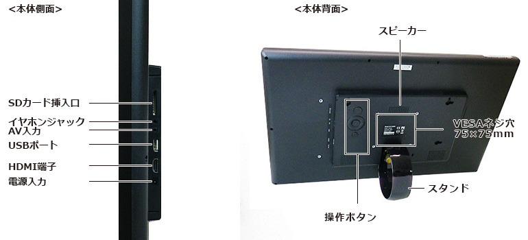 ドリームメーカーダイレクト電子POP デジタルサイネージ 電子看板 SP-185DM STD-M